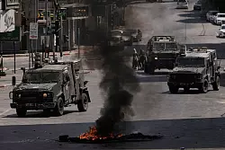 Die Lage im Westjordanland ist höchst angespannt. - © Majdi Mohammed/AP/dpa