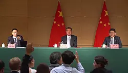 Chinas Delegation zeigte sich bereit, weiter mit den USA zu verhandeln. - &copy; Jamey Keaten/AP/dpa