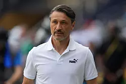 Trainer Niko Kovac rechnet mit einem Qualitätssprung des Turniers ab der K.o.-Runde. - © Jeff Dean/FR171800 AP/AP/dpa