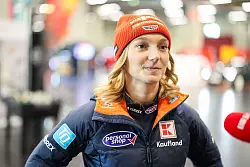 Pr&auml;gte das deutsche Skispringen: Katharina Schmid. (Archivbild) - &copy; Daniel L&ouml;b/dpa