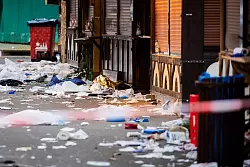 Was wussten die Behörden vor der Tat bereits über den Täter? - © Christoph Soeder/dpa