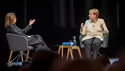 &laquo;Genug war genug&raquo;, sagt Merkel. - &copy; Michael Kappeler/dpa-Pool/dpa