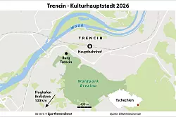 Die Stadt überrascht mit Geschichte, Kunst und sprüht vor Ideen für das Kulturhauptstadtjahr 2026. - © dpa-infografik/dpa-tmn