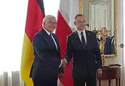 Staatschef Andrzej Duda ist f&uuml;r Bundespr&auml;sident Frank-Walter Steinmeier sein Ansprechpartner in Polen. - &copy; Friedemann Kohler/dpa