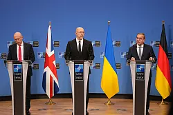 Selenskyj reist mit Rückenwind aus Europa nach Washington. (Archivbild) - © Virginia Mayo/AP/dpa