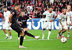 Patrik Schick traf per Elfmeter zum 2:0. - &copy; Federico Gambarini/dpa