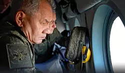 Der russische Verteidigungsminister Sergej Schoigu. - &copy; Uncredited/Russian Defense Ministry Press Service/AP/dpa