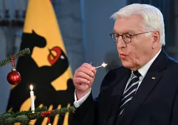Bundespr&auml;sident Steinmeier sprach sein Mitgef&uuml;hl mit den Angeh&ouml;rigen der Opfer von Magdeburg aus. - &copy; Annegret Hilse/Reuters/Pool/dpa