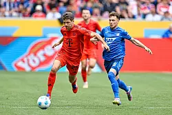 Thomas Müller bei seinem Bundesliga-Abschied. - © Uwe Anspach/dpa