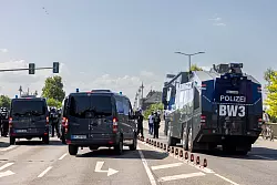 Die gewaltsamen Proteste richteten sich gegen Veranstaltungen in Zusammenhang mit Eritrea. (Archivbild) - © Helmut Fricke/dpa
