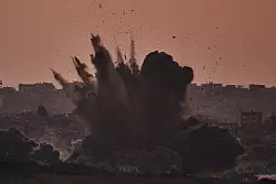 Israels Armee geht weiter im Gazastreifen vor. (Archivbild) - © Leo Correa/AP/dpa