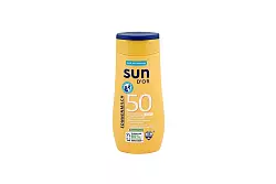Preiswerter Sieger: Gute Sonnencremes müssen nicht teuer sein, wie die «Sun D\\\'Or Sonnenmilch, 50» von Budni zeigt. - © ÖKO-TEST Verlag GmbH & Co. KG/dpa-tmn