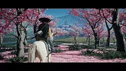 Dürfen in Japan nicht fehlen: Kirschbäume, am besten in voller Blütenpracht. - © Sony Interactive Entertainment/dpa-tmn