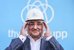 Thyssenkrupp will ein Kaufangebot des indischen Stahlherstellers Jindal Steel f&uuml;r die Stahlsparte intensiv pr&uuml;fen. (Archivbild) - &copy; Oliver Berg/dpa