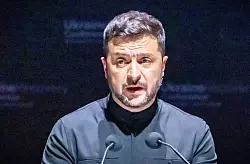 Nach wenigen Tagen rudert Selenskyj zur&uuml;ck. (Archivbild) - &copy; Michael Kappeler/dpa