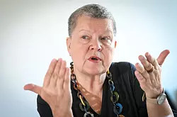 Duden-Chefredakteurin Kathrin Kunkel-Razum - &copy; Jens Kalaene/dpa