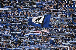 Gef&uuml;hlt halb Bielefeld hat die Arminia zum Pokalfinale in Berlin begleitet. (Archivbild) - &copy; Bernd Wei&szlig;brod/dpa