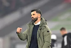 Trainer Muslic ist der Vater des Erfolges. - © Anke Waelischmiller/dpa