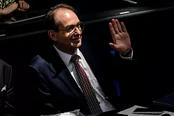 Im Bundestag warb Bundesinnenminister Alexander Dobrindt (CSU) am Donnerstag um Zustimmung zum neuen Bundespolizeigesetz. (Archivfoto) - &copy; Fabian Sommer/dpa