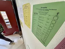 Digitale Wahlhilfen verzeichneten vorab Hunderttausende Klicks. - &copy; Friso Gentsch/dpa