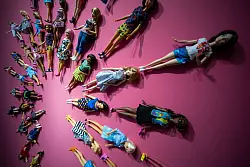 Umstrittene Kultpuppe: die Barbie. (Archivbild) - &copy; Daniel Karmann/dpa