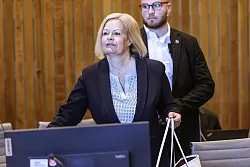 Die maßgeblichen Sicherheitsbehörden hatten laut Ex-Innenministerin Nancy Faeser vor dem Attentat von Solingen keine einschlägigen Erkenntnisse zu Issa Al H. - © Oliver Berg/dpa