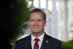 Offenbar wurde Waltz die Affäre über einen Gruppenchat in der Signal-App zum Verhängnis. - © Alex Brandon/AP/dpa