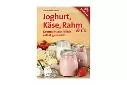 «Joghurt, Käse, Rahm & Co. Gesundes aus Milch selbst gemacht!», Lotte und Ingeborg Hanreich, Leopold Stocker Verlag. 162 Seiten, 22,00 Euro, ISBN 978-3-7020-1568-8. - © Leopold Stocker Verlag/dpa-tmn