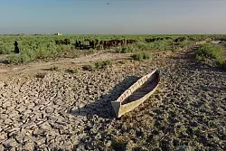 Der s&uuml;dliche Irak k&ouml;nnte wegen Wasserknappheit bald unbewohnbar werden. - &copy; Nabil al-Jurani/AP/dpa