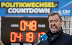 Vor einem Jahr sollte die CSU-Klausur die Weichen f&uuml;r eine erfolgreiche Bundestagswahl stellen. Zum Jahresbeginn 2026 gilt es f&uuml;r die Union, einen Stimmungswechsel zu erreichen. (Archivbild) - &copy; Peter Kneffel/dpa