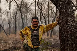 &laquo;Wir m&uuml;ssen unsere Umwelt verteidigen, wer soll es sonst machen?&raquo;, sagt Fernandes. - &copy; Diego Cardoso/dpa