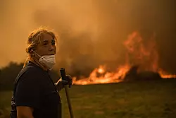 Betroffen von Bränden in Spanien sind vor allem dünn besiedelte Gebiete. (Archivfoto) - © Elena Fernandez/ZUMA Press Wire/dpa