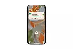 Wo bleibt die Pizza? Wann kommt der Fahrdienst? - Für solche Infos gibt es in Android extra einen neuen Bereich namens Live-Updates. - © Google LLC/dpa-tmn