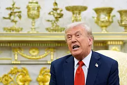 US-Pr&auml;sident Trump w&uuml;nscht sich einen Nobelpreis. - &copy; Alex Brandon/AP/dpa