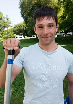 Der tschechische Kanuslalom-Olympiasieger Jiri Prskavec paddelte als Kind mit seinen Eltern auf der Berounka. - © Andreas Drouve/dpa-tmn