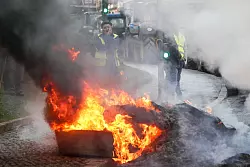 Bauern in Europa haben immer wieder gegen das Abkommen protestiert. (Archivbild) - &copy; Carlos Castro/EUROPA PRESS/dpa