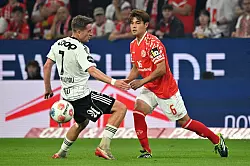 Der FSV Mainz 05 um Kaishu Sano (r) war Rosenborg Trondheim im Rückspiel klar überlegen. - © Torsten Silz/dpa
