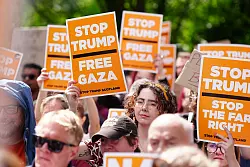 Protestiert wurde vor allem in Aberdeen und Edinburgh - &copy; Jane Barlow/PA Wire/dpa