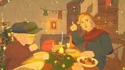 Weihnachten mit wenig: Wie es fr&uuml;her in Notzeiten war, erz&auml;hlt das Spiel auch. - &copy; -/btf Gmbh bildundtonfabrik/dpa-tmn