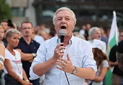 &laquo;Compact&raquo;-Chefredakteur J&uuml;rgen Els&auml;sser hat eine bewegte politische Geschichte. - &copy; Jan Woitas/dpa