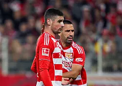 Andrej Ilic steht Union Berlin im Pokal-Duell mit Bielefeld zur Verf&uuml;gung. - &copy; Soeren Stache/dpa