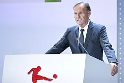 Ligapr&auml;sident Hans-Joachim Watzke &auml;u&szlig;ert sich zum Thema WM-Boykott. (Archivbild) - &copy; Britta Pedersen/dpa