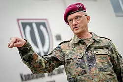 Seit 2022 richtet das KSK seinen Schwerpunkt auf Landes- und B&uuml;ndnisverteidigung innerhalb der Nato aus. - &copy; Kay Nietfeld/dpa