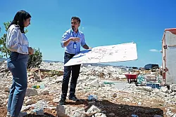 Vertreter der Vereinten Nationen erklärten der Ministerin, in welchen Gebieten die Regierung von Präsident Mahmud Abbas Entscheidungsgewalt hat und wo einzig die israelische Besatzungsverwaltung entscheidet. (Archivfoto) - © Katharina Kausche/dpa