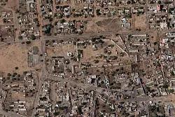 Die Miliz hat die letzte Stadt, die unter Kontrolle der sudanesischen Armee stand, erobert. - &copy; Planet Labs PBC/Planet Labs PBC/AP/dpa