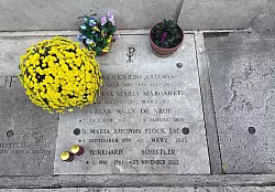 Die Urne ist auf dem Friedhof Campo Santo Teutonico bestattet. - &copy; Christoph Sator/dpa