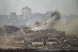 Der Krieg im Gazastreifen dauert schon seit fast zwei Jahren an. (Archivbild) - &copy; Leo Correa/AP/dpa