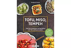«Tofu, Miso, Tempeh : Soja neu entdecken und genießen mit 100 Lieblingsrezepten», Elisabeth Fischer, smarticular Verlag, 268 Seiten, 18,95 Euro, ISBN: 978-3-910801-12-7. - © smarticular Verlag/dpa-tmn