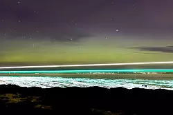 Ein starker Sonnensturm hat die Polarlichter ausgel&ouml;st. - &copy; Ye Myo Khant/SOPA Images via ZUMA Press Wire/dpa