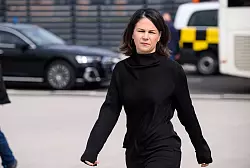 Bundesau&szlig;enministerin Annalena Baerbock besucht bei ihrer dreit&auml;gigen Reise an den Persischen Golf Saudi-Arabien und die Vereinigten Arabischen Emirate. - &copy; Bernd von Jutrczenka/dpa